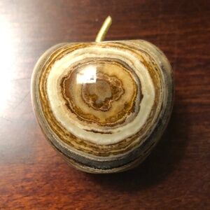 Stone Carved Apple